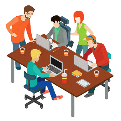 Customer service via Remote access and e-mail